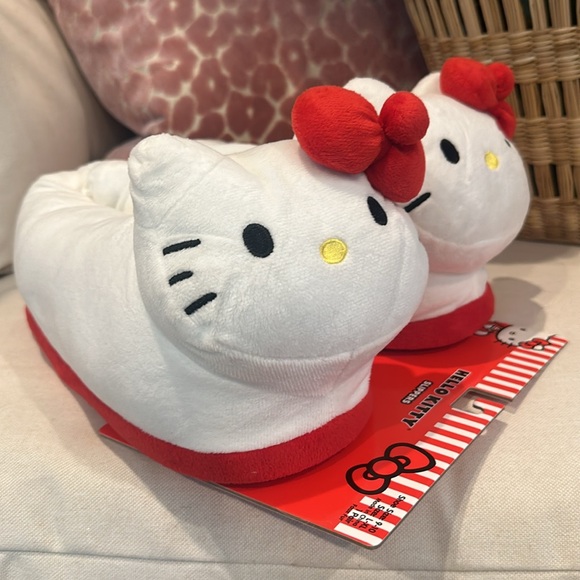 Hello Kitty house slippers adult size 9 10 XL shoes - Picture 7 of 9